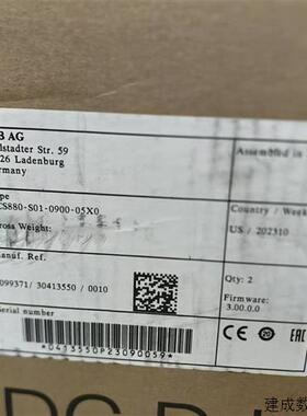 议价ABB直流调速器DCS880-S01-0900-05X0 原装现货议价