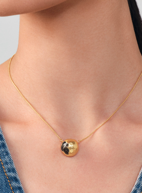 Fellala/翡拉拉「云錾刻」系列原创设计项链高级感女简约时尚