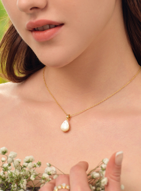 【新品】Fellala/翡拉拉「春雨」轻奢简约项链高级感官方女配饰