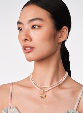 fellala翡拉拉滇牡丹优雅项链