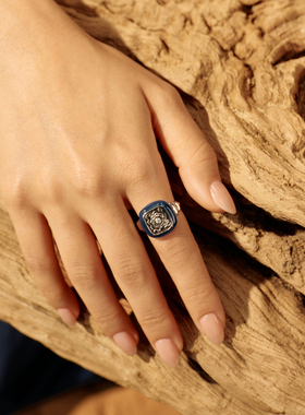 「新品」Fellala/翡拉拉「觉色敦煌3.0」系列小众设计高级感戒指