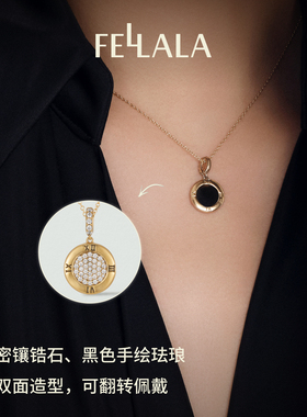 小众设计感项链Fellala女翡拉拉