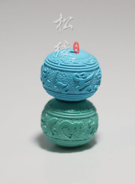 手串单圈配饰六字真言珠文玩顶珠