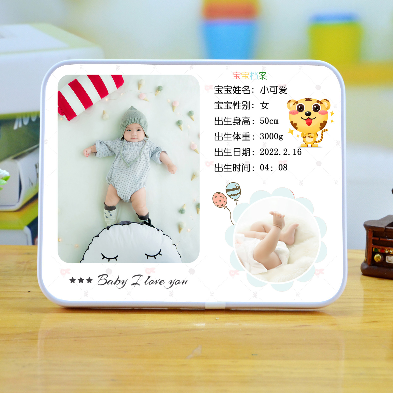 宝贝档案水晶摆台相框儿童宝宝洗照片板画生活照挂墙影楼定制,淘宝优惠券,粉丝福利购,淘宝优惠卷
