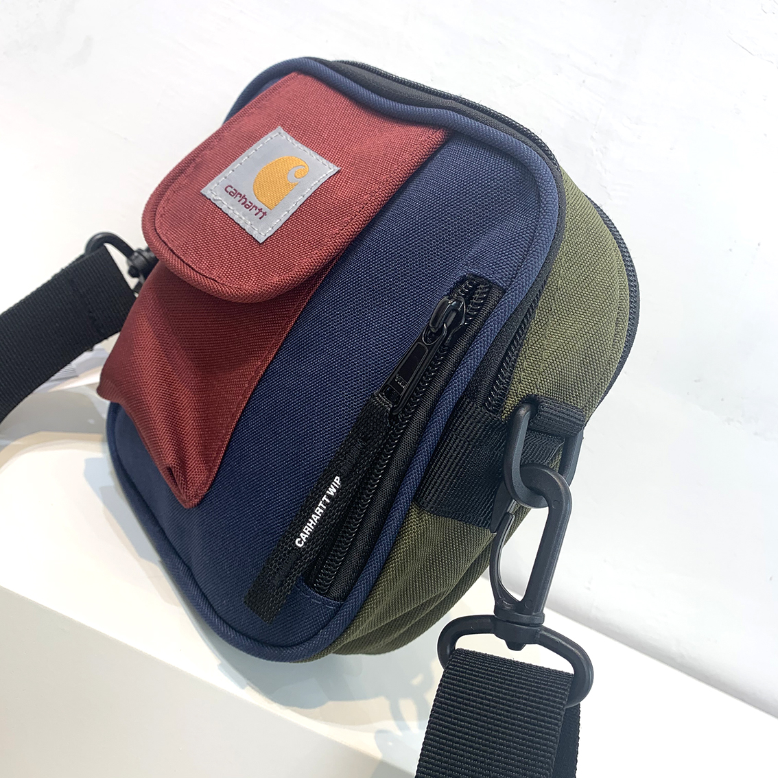 CARHARTT WIP ESSENTIALS BAG 卡哈特小方包斜挎单肩包 - 图2