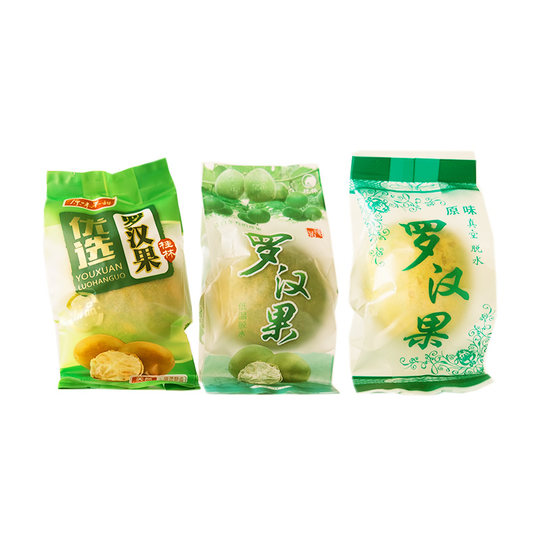 永福黄金罗汉果干果泡茶正品低温脱水非冻干小包装广西桂林特产