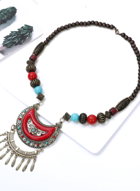 合金电镀古青铜圆珠链