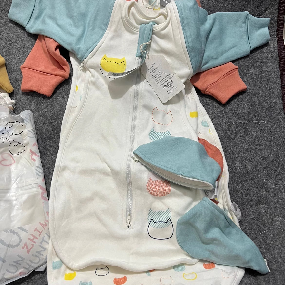 外贸原单夏季宝宝空调房防惊跳投降状安全感襁褓两用睡袋,淘宝优惠券,粉丝福利购,淘宝优惠卷