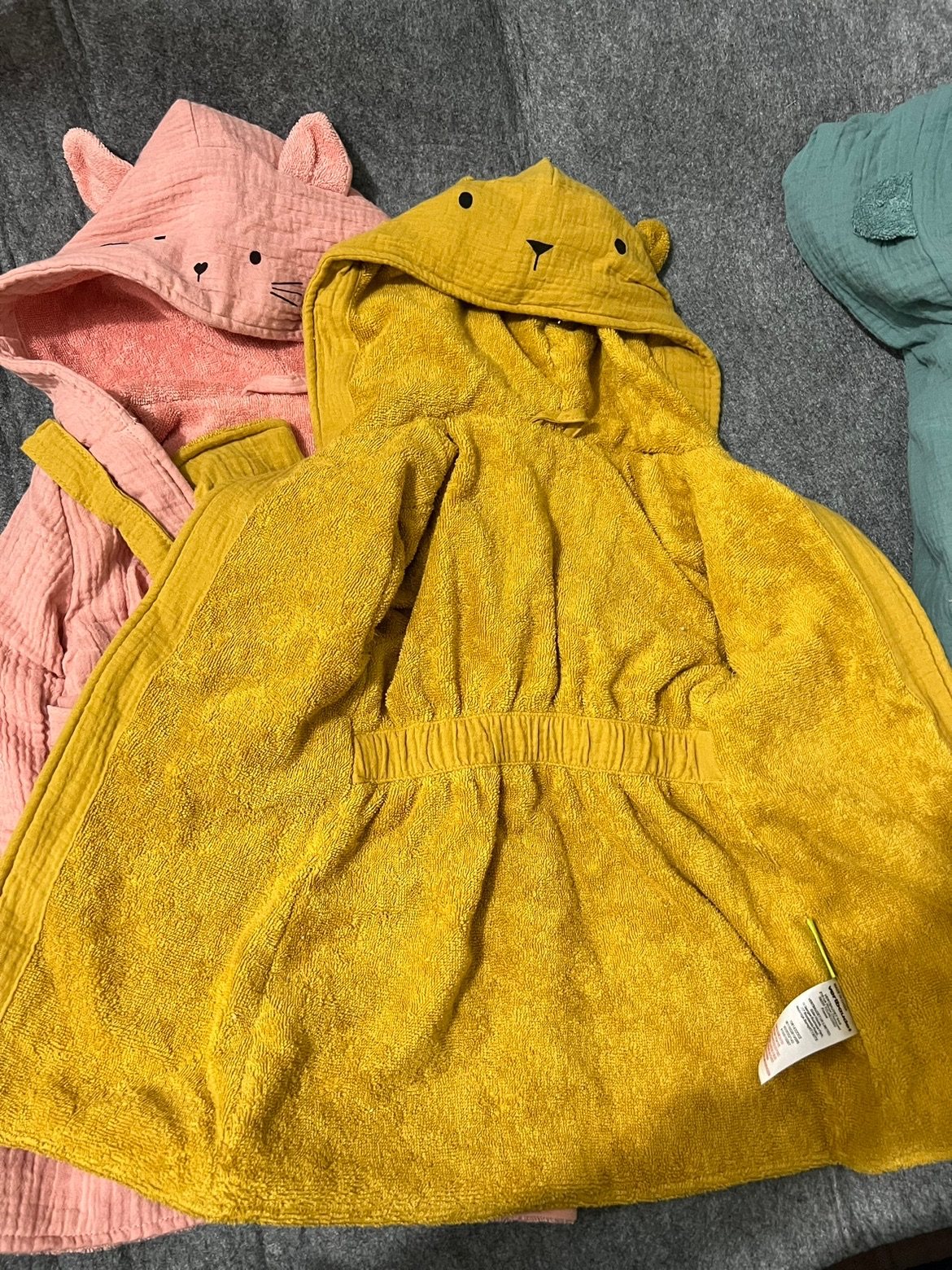 外贸原单婴童纯棉纱布毛巾料浴袍连帽浴巾,淘宝优惠券,粉丝福利购,淘宝优惠卷