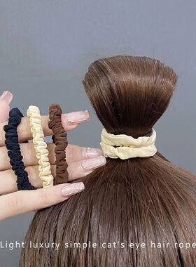 High Elasticity Hair Ring for Girls Personality Thicken