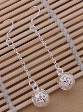 Accessories Silver Plated Jewelry Female's Earrings Fashion