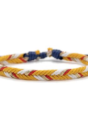 Bohemia Handmade Woven Rope Bracelets Unisex Adjustable 29