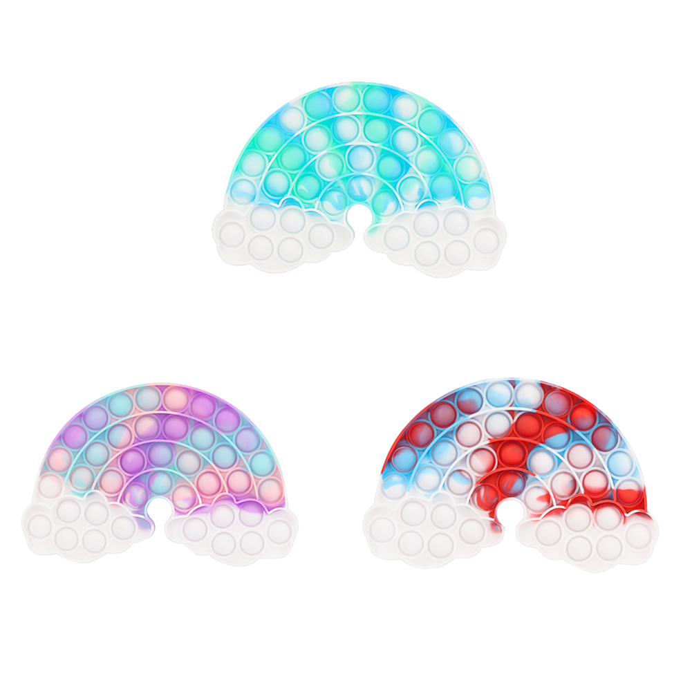 Stress Relieve Toys Bubble Popping Game Push Fidget Sensory - 图3