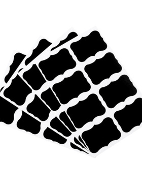 40pcs/48Pcs/36PCS Waterproof Chalkboard Kitchen Spice Label