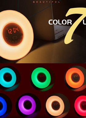 Wake Up Light Alarm Clock Sunrise/Sunset Simulation Luminou