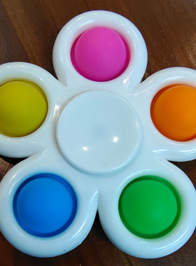 New Plus Fidget spinner 5 sides Custom Popit Finger Fidget
