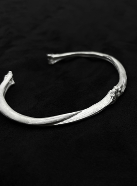 设计师银手镯Kammerhopa小众