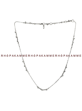 kammerhopa 设计师品牌925银小小骷髅与链子拼接项链锁骨链新款25