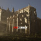 UE5 Old Cathedral Environment The interior and exterior unreal scenes of the ancient old cathedral