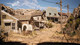 UE5 Unreal, film and television-level high-quality western Gobi town, dilapidated logging houses, rock walls and mud road scenes