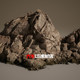 UE5 Unreal High Quality Realistic Snow Rocks Wet Stones Moss Stones Material Adjustable Material Model