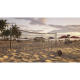 UE5.1+ unreal scene realistic seaside beach sunbathing beach sand parasol sea water island scene