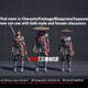 UE4 Unreal 5 G2 Monk martial arts national style male and female monk character model with binding animation