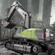 Professional grade remote control model remote control excavator toy car