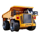 Huina Alloy Extra Large Remote Control Dump Truck Toy