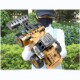 Alloy extra large remote control forklift toy engineering vehicle bulldozer loader boy children gift electric large