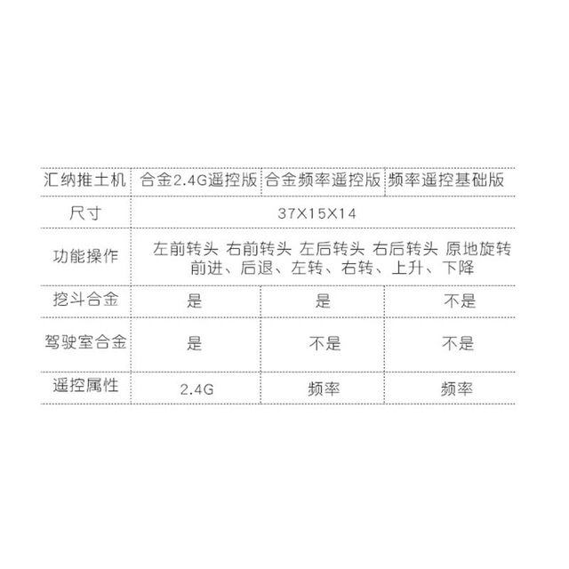 Huina boy alloy remote control large loader forklift
