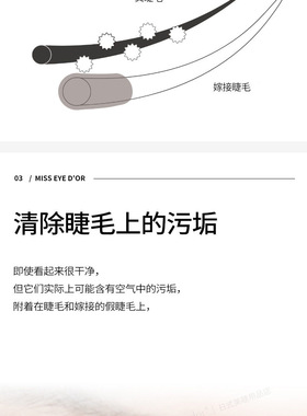 misseyedor 前置嫁接睫毛处理液清洁液睫毛清洁液