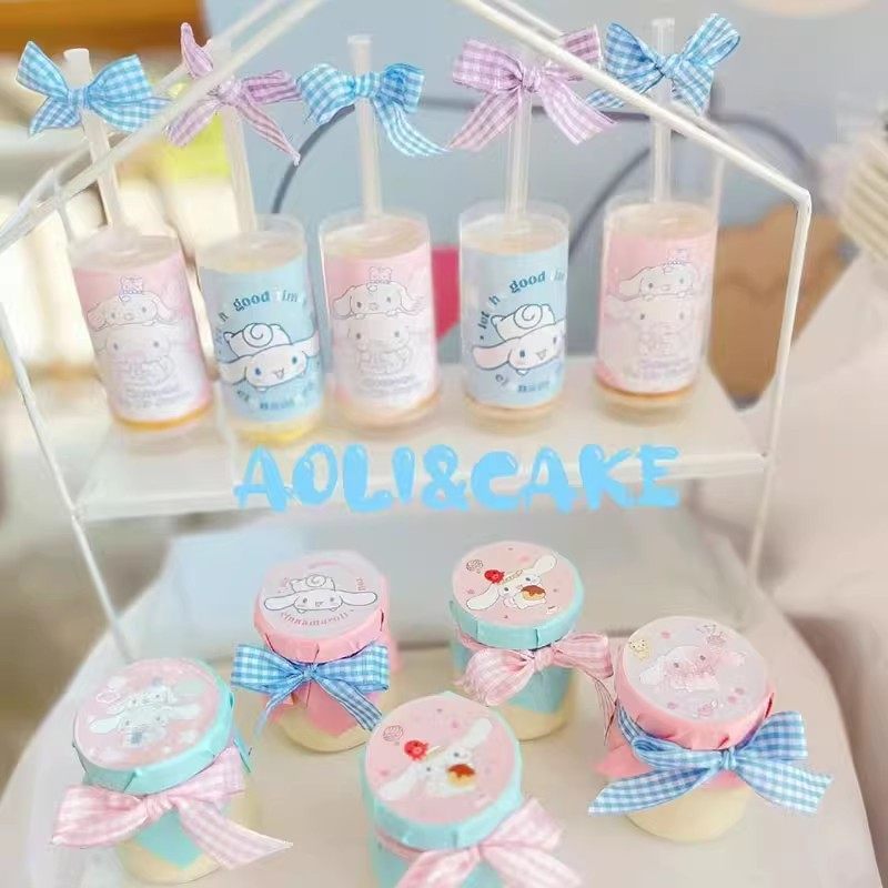 玉桂狗甜品台装饰生日派对主题插件插牌蛋糕摆件推推乐筒贴纸女孩,淘宝优惠券,粉丝福利购,淘宝优惠卷