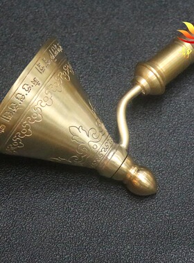 纯铜水擦擦藏式藏饰雕刻