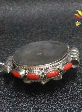 嘎乌盒925纯银男女手工制作