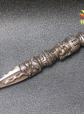 单面普巴撅铁藏饰佛堂