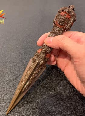 纯铜尼泊尔摆件手工工艺