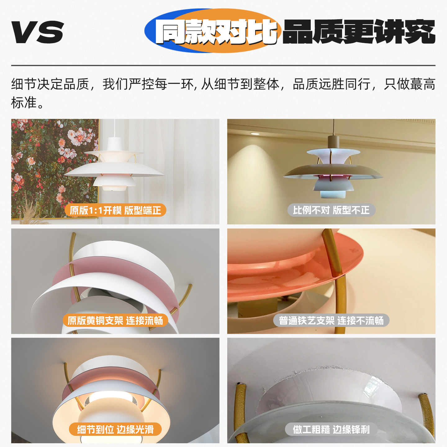 丹麦设计师款PH5飞碟吊灯北欧极简ins客厅餐厅咖啡厅吧台卧室灯具,淘宝优惠券,粉丝福利购,淘宝优惠卷