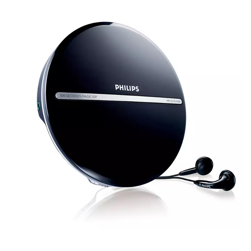 Philips飞利浦便携式CD机MP3播放器CD随身听100秒ESP防震超重低音 - 图1