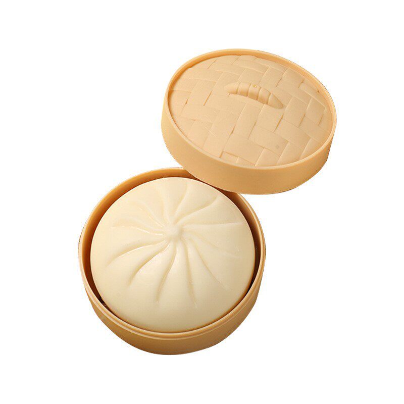 Decompression artifact big steamed buns pinch music simulation steamed buns barbecued pork steamed buns slow rebound decompression toys student gifts