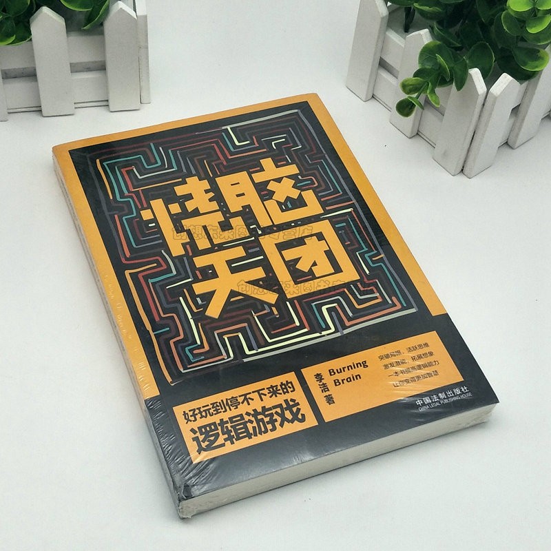 烧脑天团系列 烧脑天团 好玩到停不下来的逻辑游戏 中国法制出版社9787521601947 现货正版2019年版 - 图0