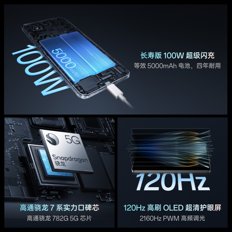 OPPO K11手机拍照智能全面屏大电池新款电竞游戏高通骁龙oppo官方旗舰店正品学生备用机老人oppo官网安卓手机 - 图2