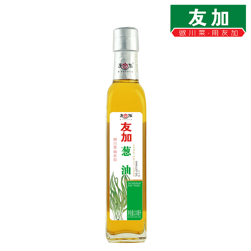 友加葱油210ML 拌面调料四川凉拌菜调味料调味油家用商用瓶装香浓