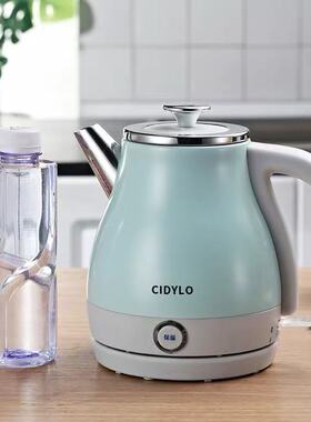 CIDYLO保温水壶家用304不锈钢宿舍电水壶一键保温1升小容量烧水壶