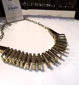 波西米亚风夸张多层花卉项链新品