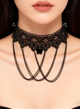 波西米亚风刺绣绒布大气吊坠新品