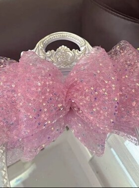 欧美风蕾丝花色镶钻头饰发夹