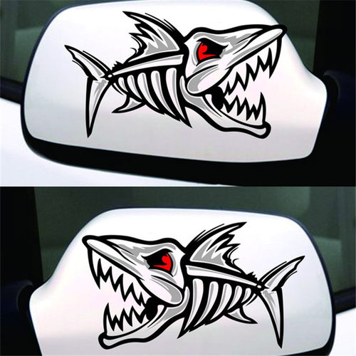 汽车钓鱼车贴创意个性搞笑钓箱贴纸游钓中国俱乐部遮挡划痕防水贴 - 图1