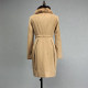 Wool wool mid-length small fragrant fur collar coat
