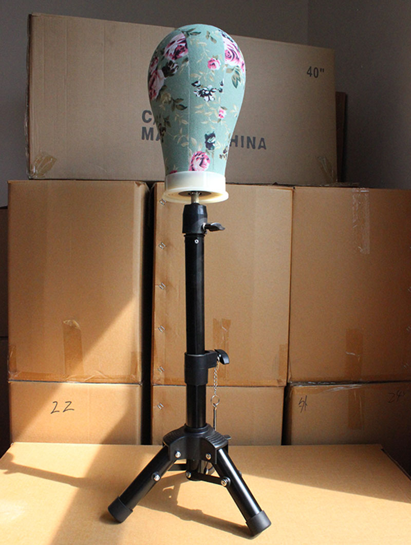 迷你桌面立式支架模特头支架假人头模型理发店专用美发支架通用 - 图2